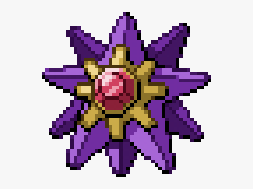 Starmie Cross Stitch, HD Png Download, Free Download