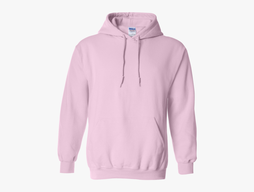 Light Pink Gildan Hoodie, HD Png Download, Free Download