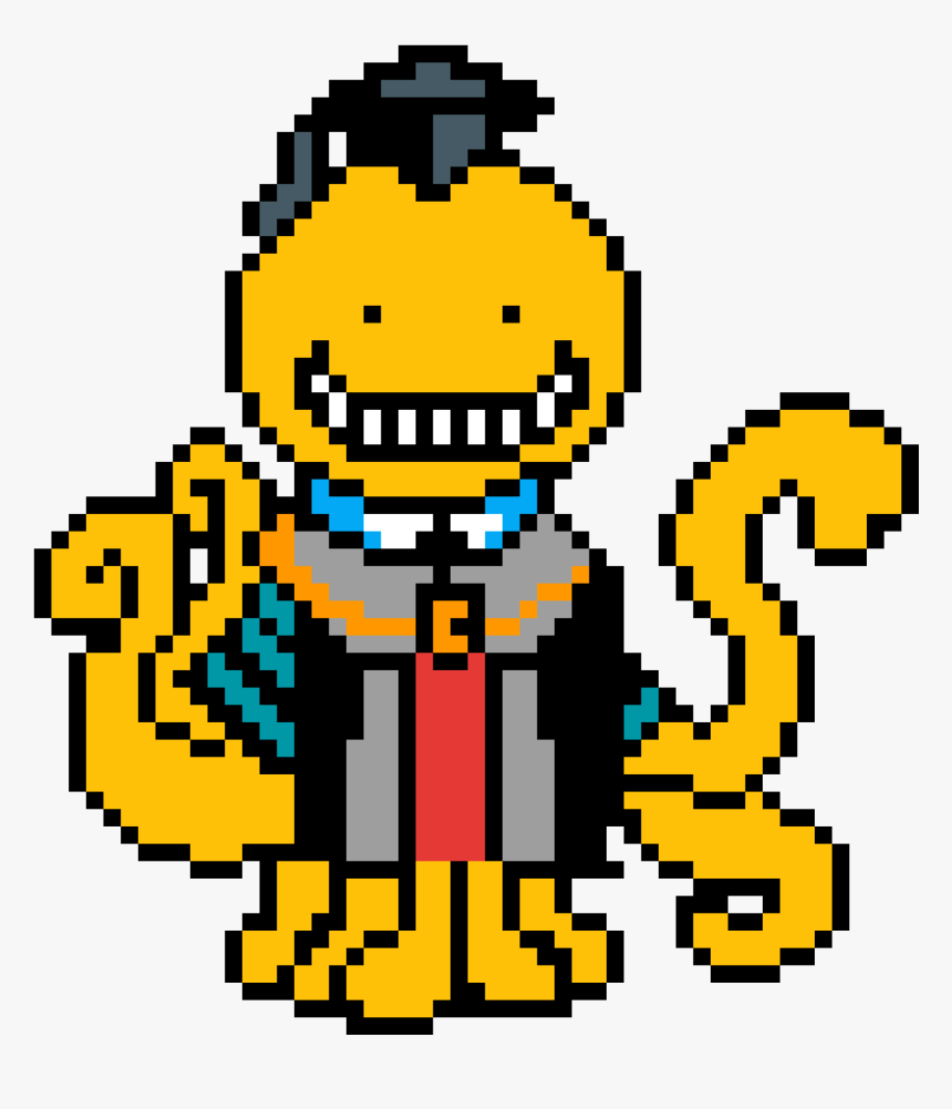 Koro Sensei Pixel Art, HD Png Download, Free Download