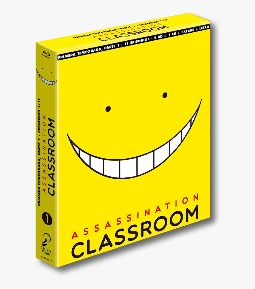 Assassination Classroom Temporada 1 Parte 1 Br - Smiley, HD Png Download, Free Download