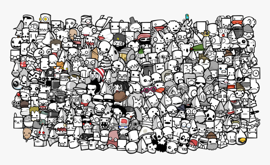Castle Crashers Coloring, HD Png Download, Free Download