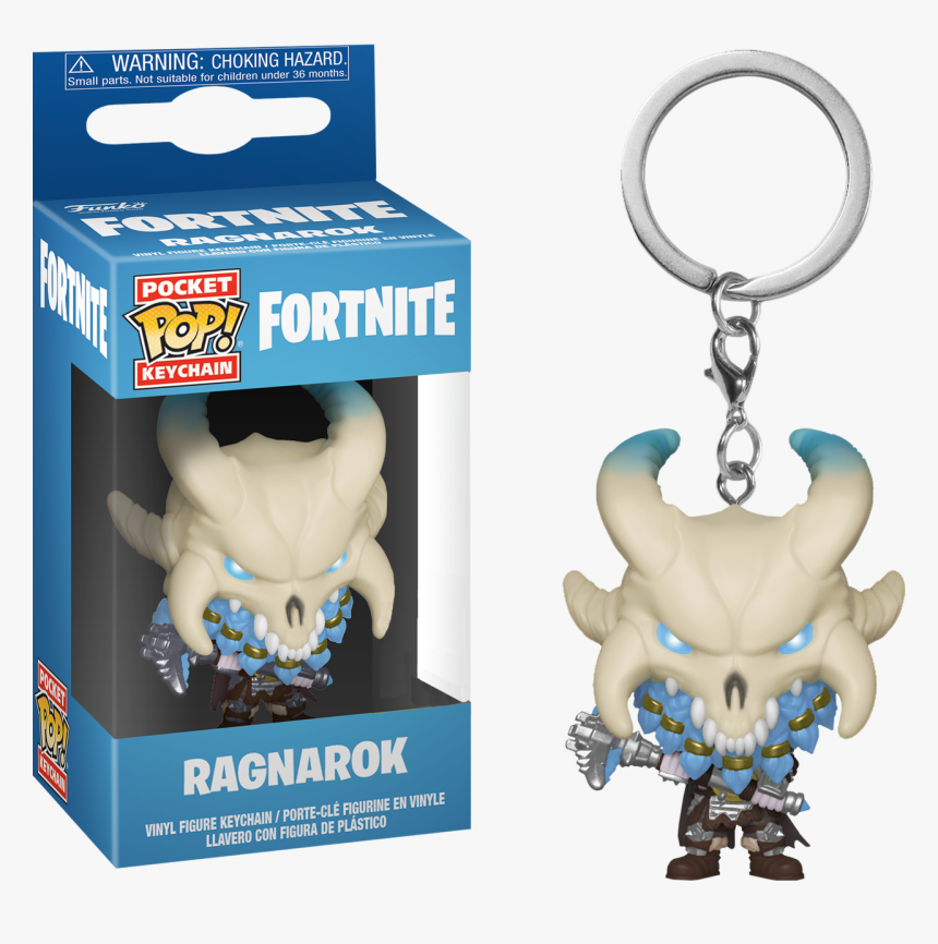 Ragnarok Pocket Pop Vinyl Keychain - Fortnite Ragnarok Funko Pop, HD Png Download, Free Download