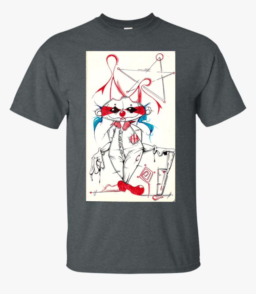 Ballpoint Pen Scary Evil Clown - T-shirt, HD Png Download, Free Download