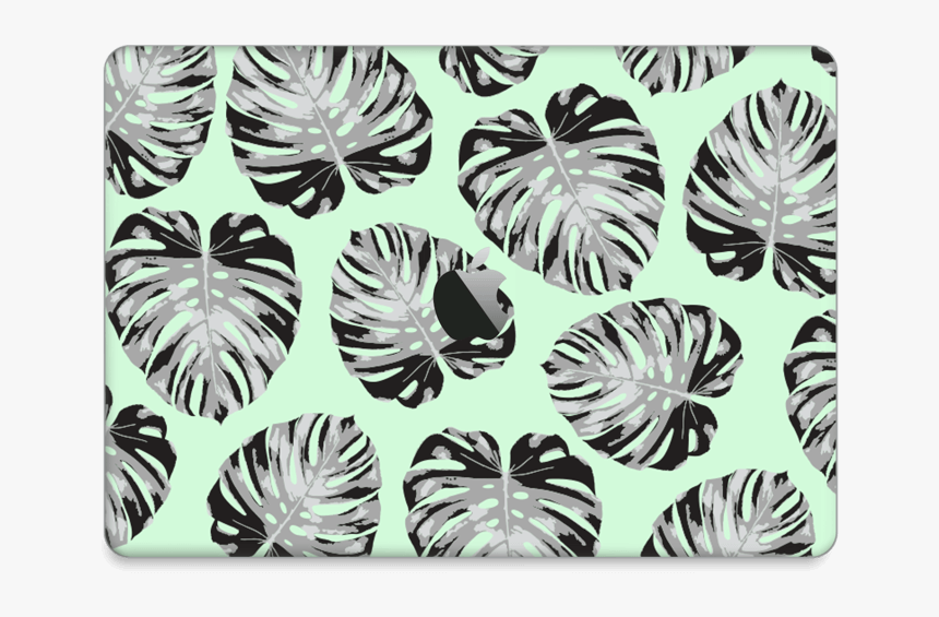 Mint Leaves Skin Macbook Pro 13” 2016- - Background Macbook Leaf, HD Png Download, Free Download