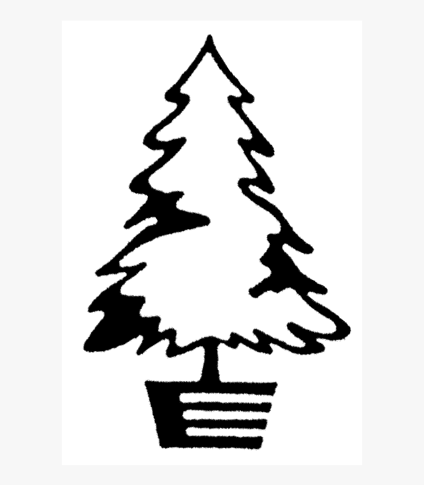 Christmas Tree Rubber Stamp"
 Title="christmas Tree - Christmas Tree, HD Png Download, Free Download