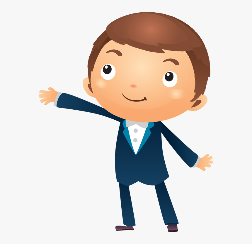Image Free Stock Businessman Clipart Excited - Thinking Man Transparent Cartoon, HD Png Download, Free Download