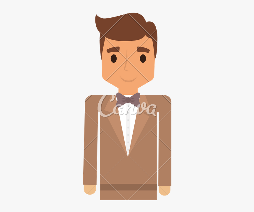 Businessman Clipart Elegant Man - Cartoon, HD Png Download, Free Download