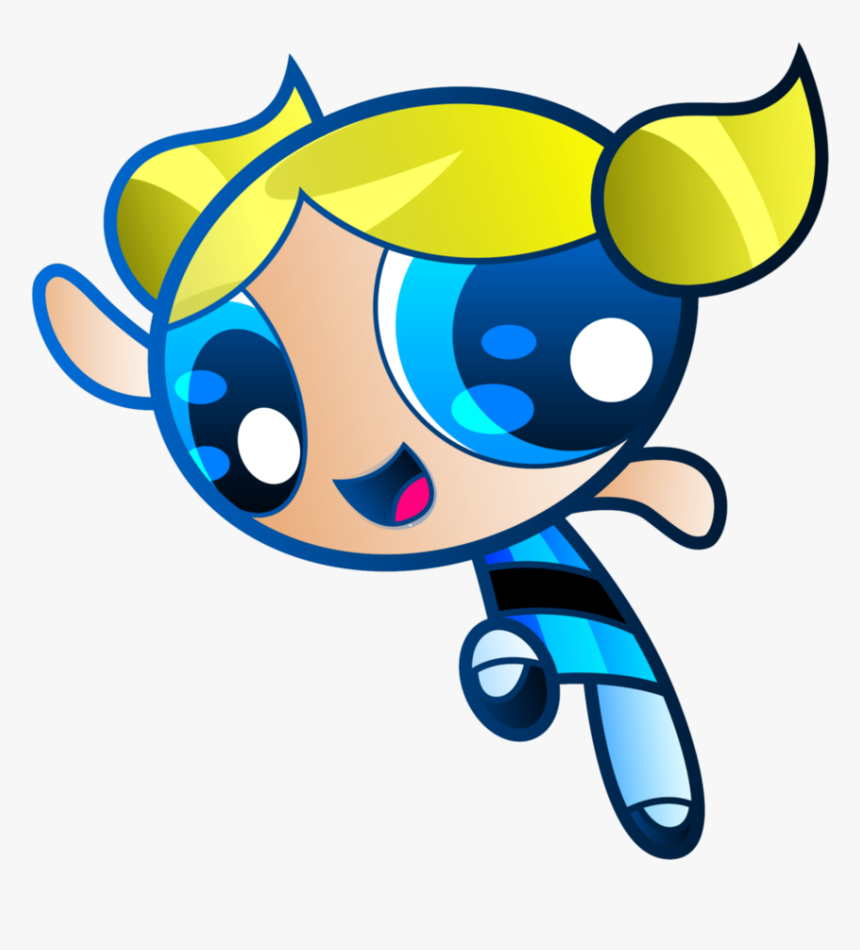 Bubbles Powerpuff Girls Png Clipart Background - Power Puff Girls Png, Transparent Png, Free Download