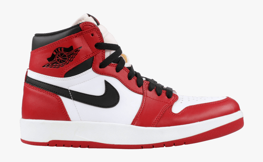 Air Jordan 1 High Red And White, HD Png Download, Free Download