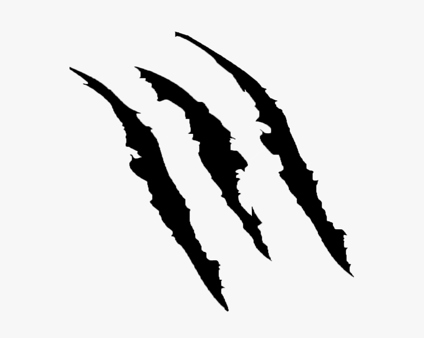 Transparent Scratches Raptor - Jurassic World Dinosaur Claw Marks, HD Png Download, Free Download