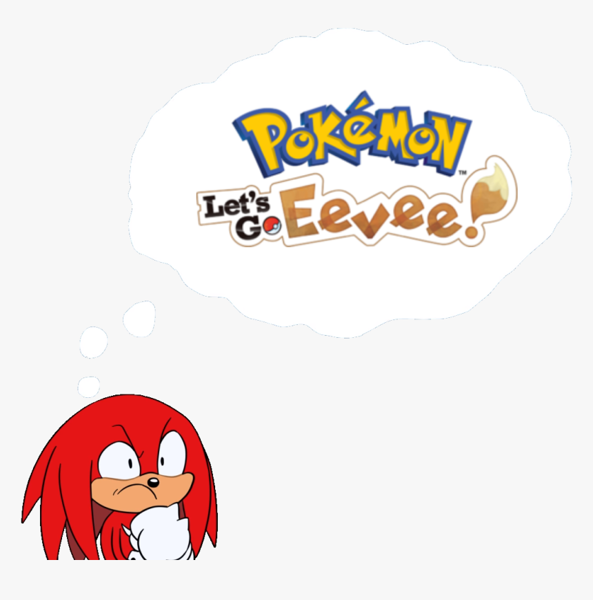 Got Some New Memes Thanks To Sonic Mania Adventures - Pokemon Let's Go Eevee Title, HD Png Download, Free Download