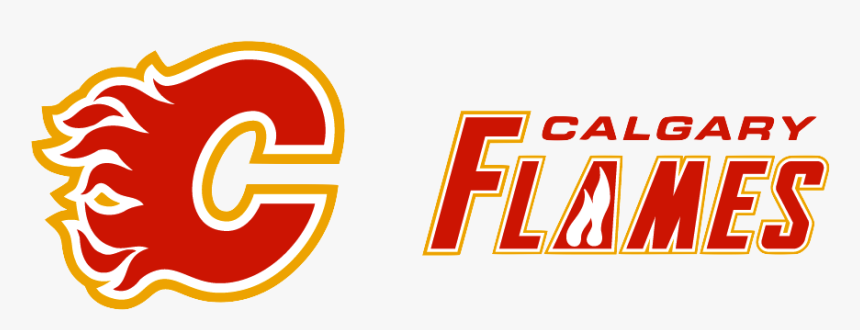 Calgary Flames Script Logo, HD Png Download, Free Download