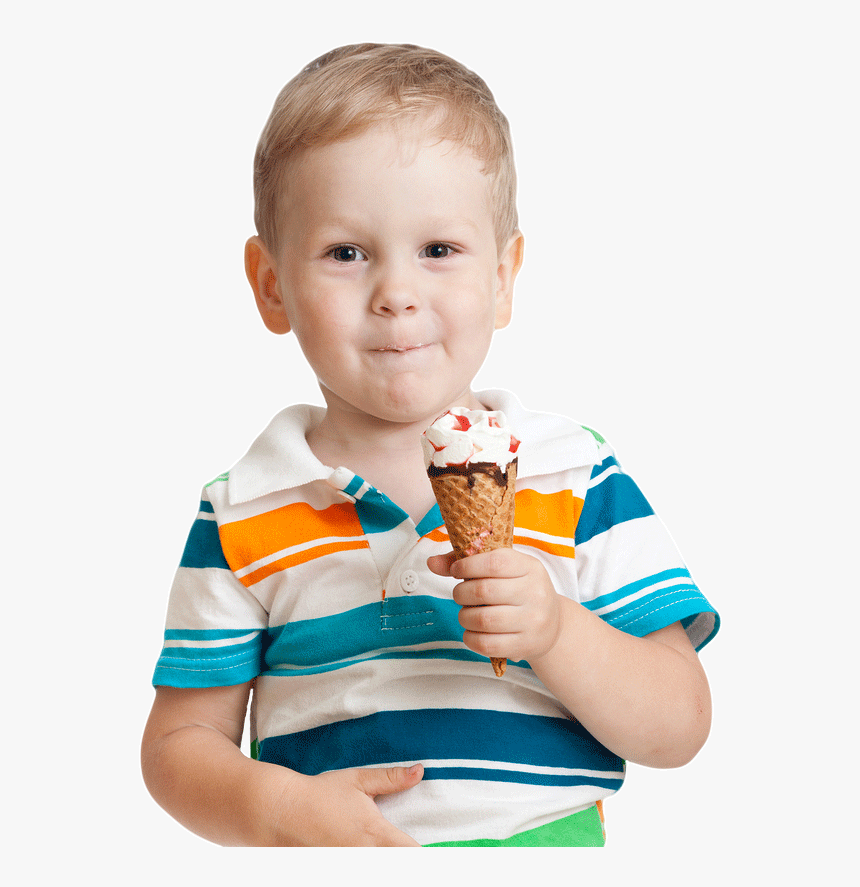 Ice Cream Eating Png, Transparent Png, Free Download