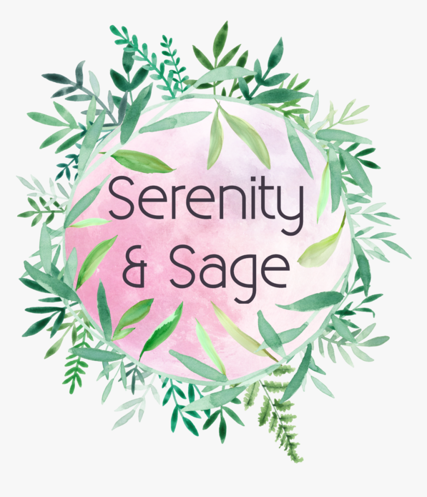 Serenity & Sage Logob - Greenery Circle, HD Png Download, Free Download
