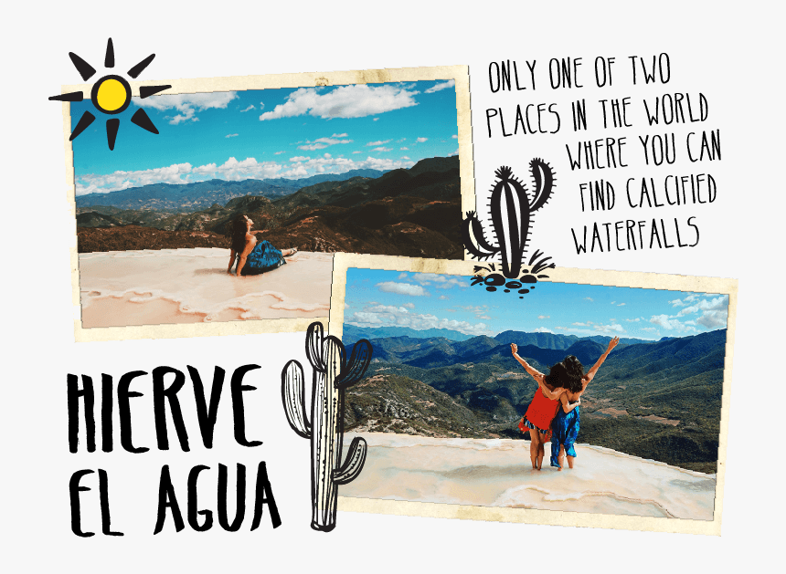 City Guide Oaxaca Hierve El Agua - Poster, HD Png Download, Free Download