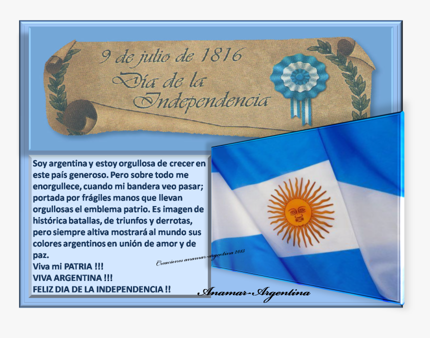 Imagen 9 De Julio Dia De La Independencia Argentina - Sobre La Independencia Argentina, HD Png Download, Free Download