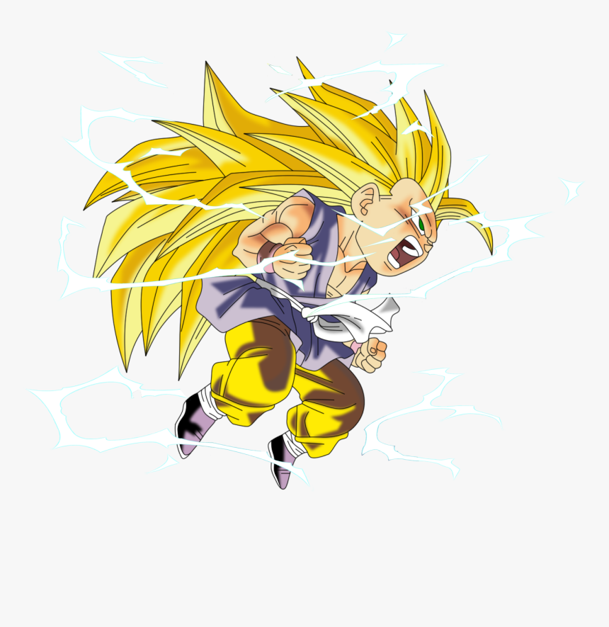 Goku Clipart Super Saiyan3 - Goku Dbgt Ssj 3, HD Png Download, Free Download