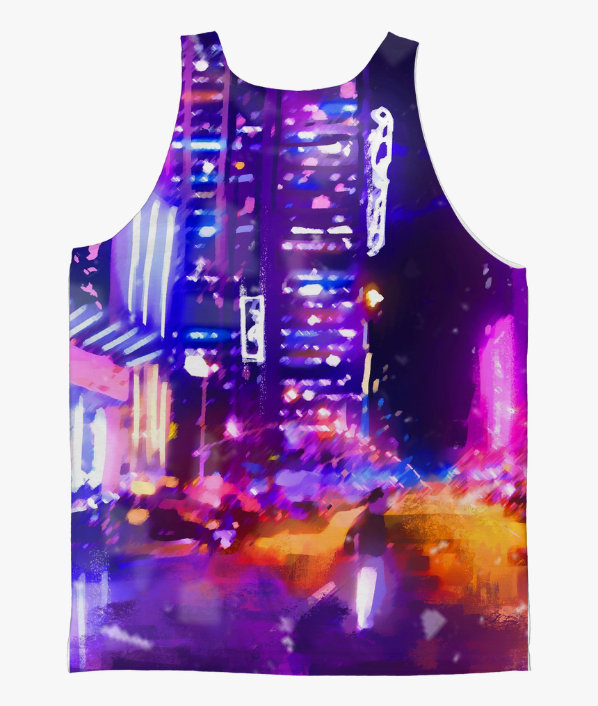 Ariel Versace "city Lights - Active Tank, HD Png Download, Free Download