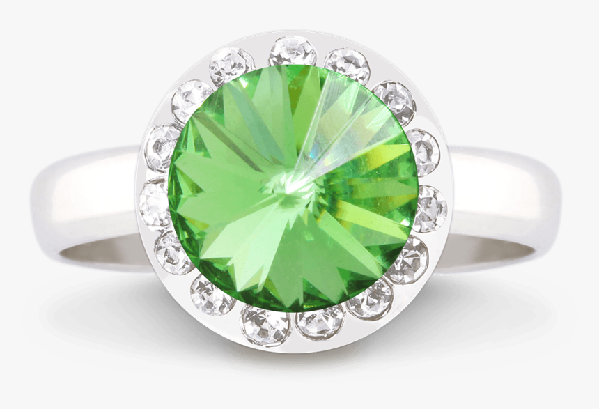 Halo Ring 1200 Peridot Copy - Pre-engagement Ring, HD Png Download, Free Download