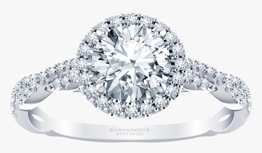 Square Diamond Engagement Ring, HD Png Download, Free Download