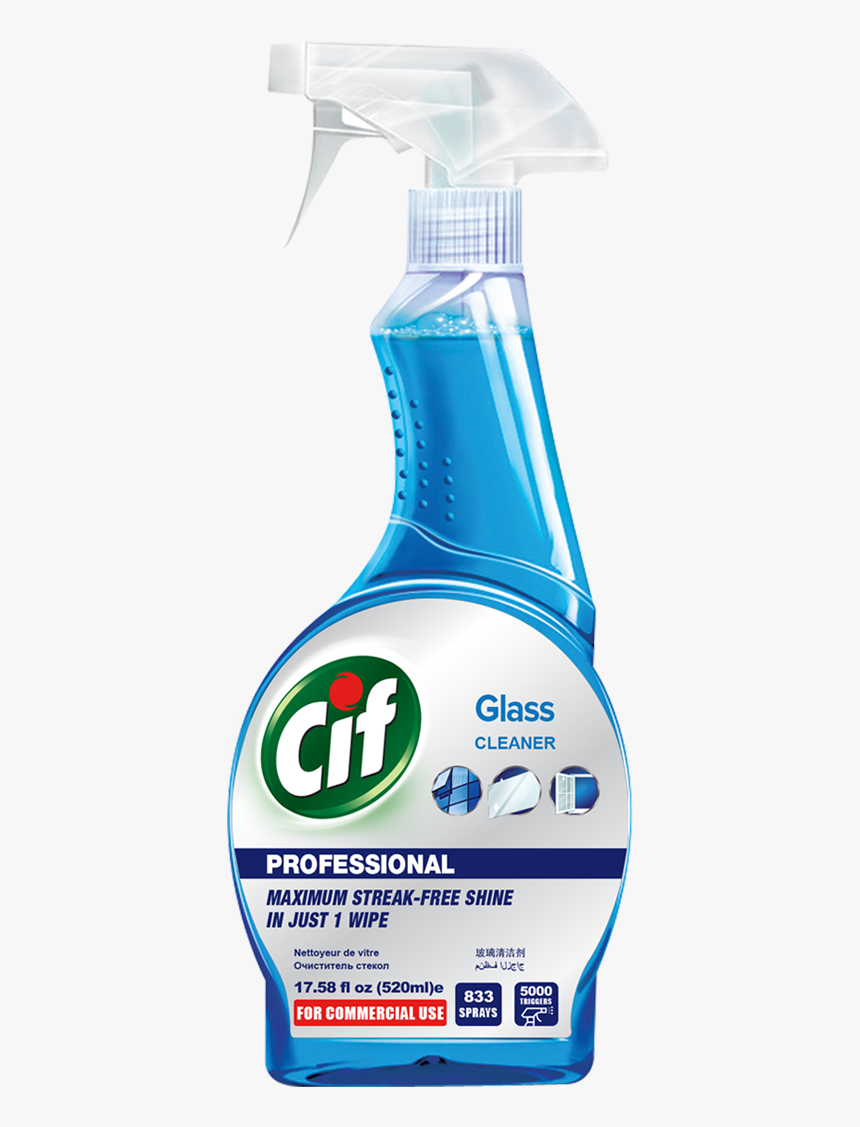 Cif Professional Glass Cleaner, HD Png Download, Free Download