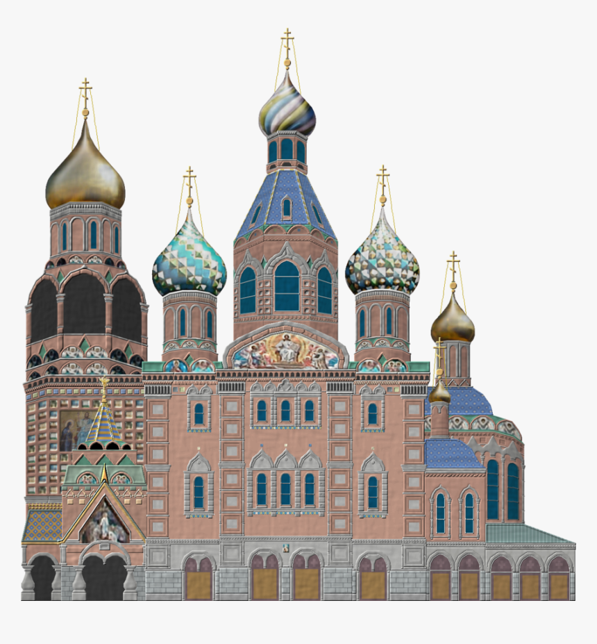 The Church In Russia, Aa - Church Of The Savior On Blood Png, Transparent Png, Free Download