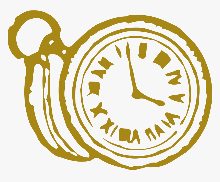 Thumb Image - Hand Drawn Cartoon Clock Transparent Background, HD Png Download, Free Download