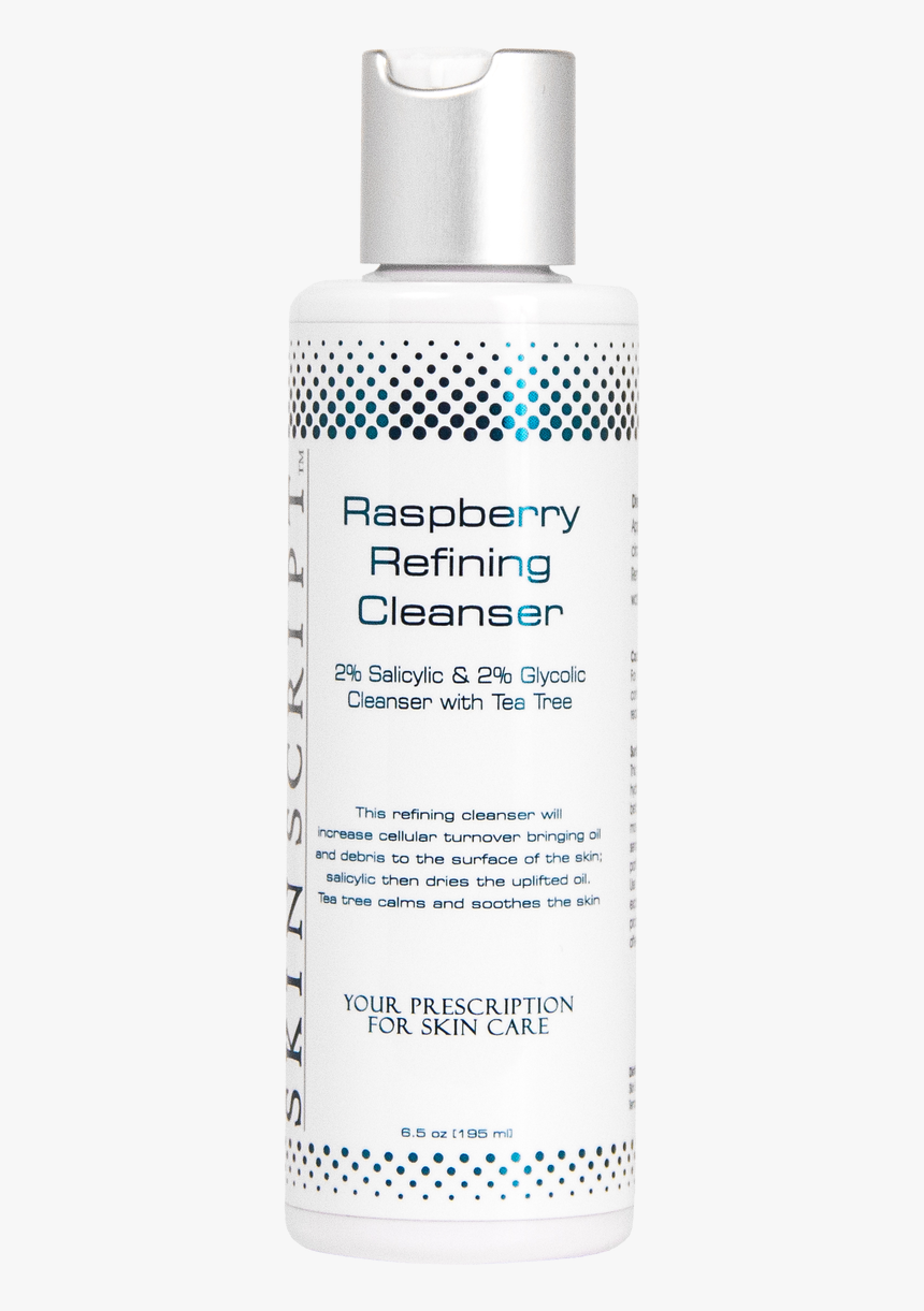 Skin Script Raspberry Refining Cleanser - Lotion, HD Png Download, Free Download
