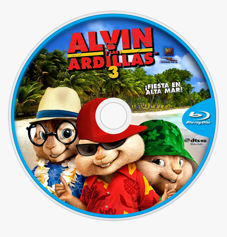 Image Id - - Alvin And The Chipmunks 3 Chipwrecked Dvd, HD Png Download, Free Download