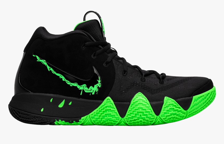 kyrie irving black and green shoes