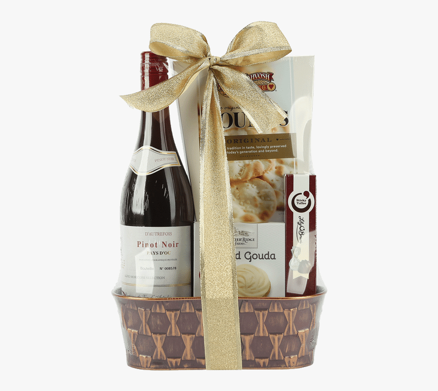 D"autrefois Pinot Noir Gift Basket - Mishloach Manot, HD Png Download, Free Download