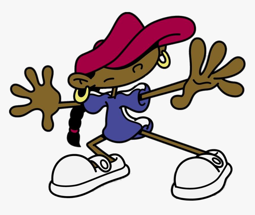 90's Black Cartoon Characters, HD Png Download - kindpng