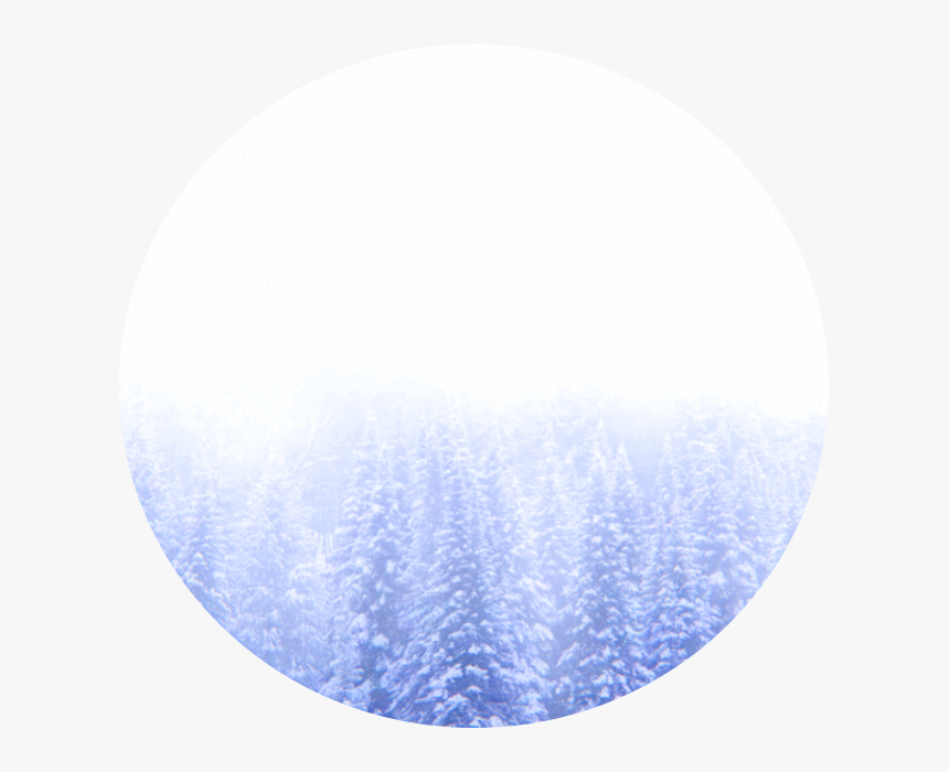 #icon #background #snow #aesthetic #winter #cold #blue - Circle, HD Png Download, Free Download
