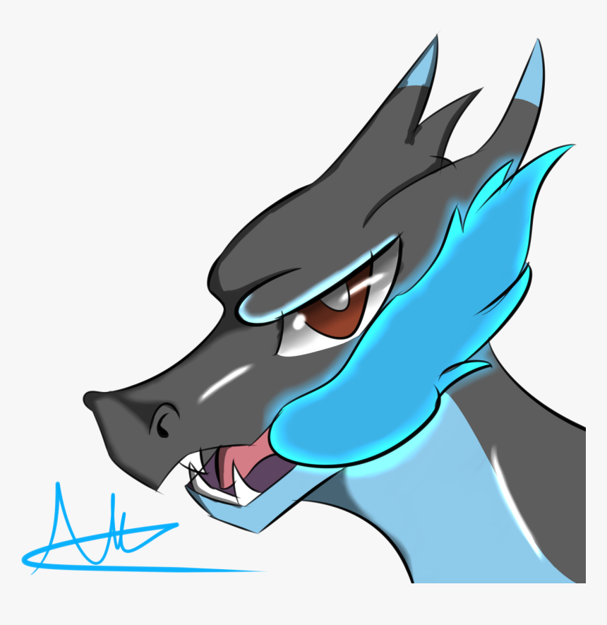 Mega Charizard X - Cartoon, HD Png Download, Free Download