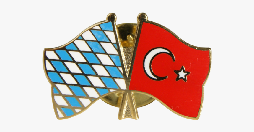 Turkey Friendship Flag Pin, Badge - Fahne Österreich Bayern Png, Transparent Png, Free Download