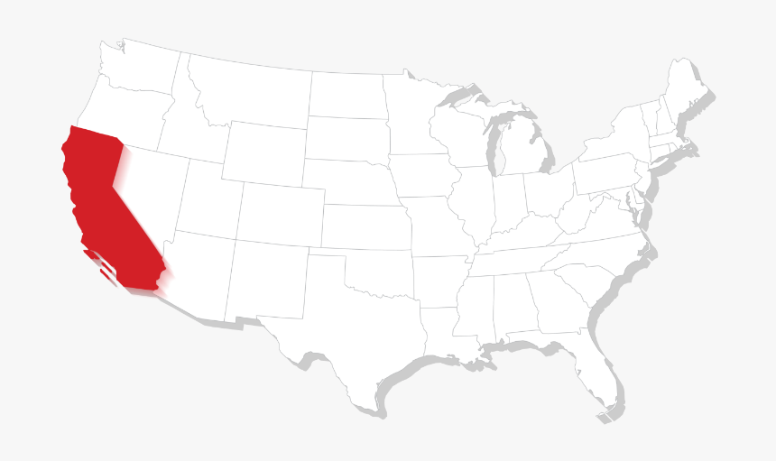 California Gun Laws - America West Side States, HD Png Download, Free Download