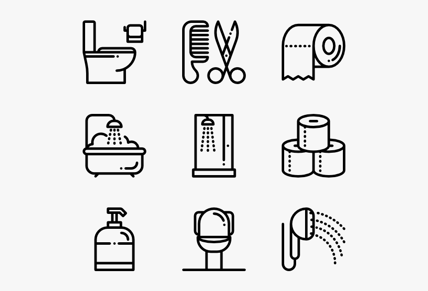 Bathroom Vector Icon - Data Protection Flat Icon, HD Png Download, Free Download