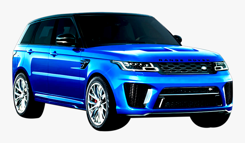 Range Rover Svr - Range Rover Sport 2018 Blue, HD Png Download, Free Download