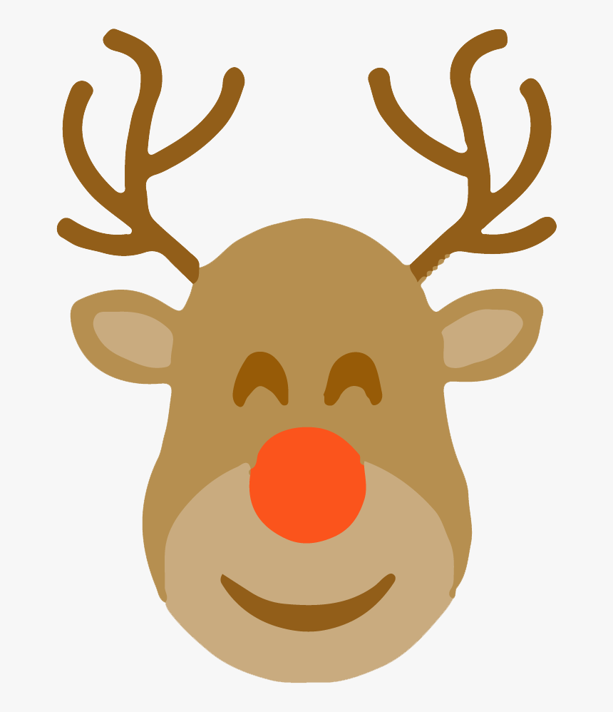 Rudolph Nose And Antlers Clipart, HD Png Download, Free Download