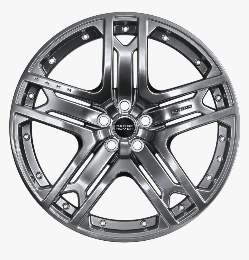 Range Rover Rs600 Light Alloy Wheels Image - 18 Inch Machined Face Aluminum With High Gloss Ebony, HD Png Download, Free Download