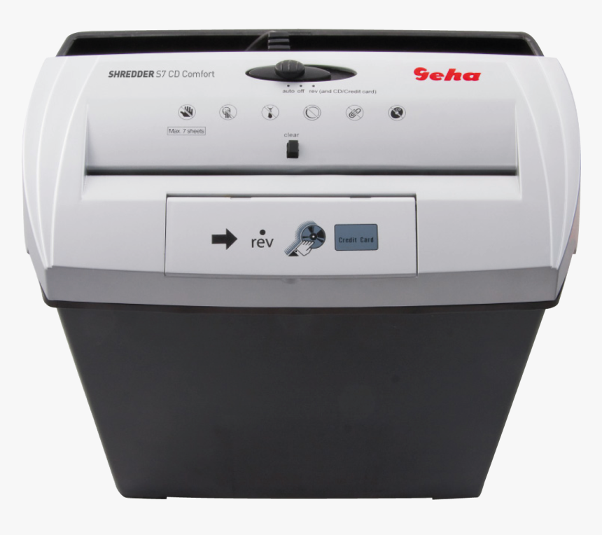 Shredder S7 Cd Comfort - Seha Shredder, HD Png Download, Free Download