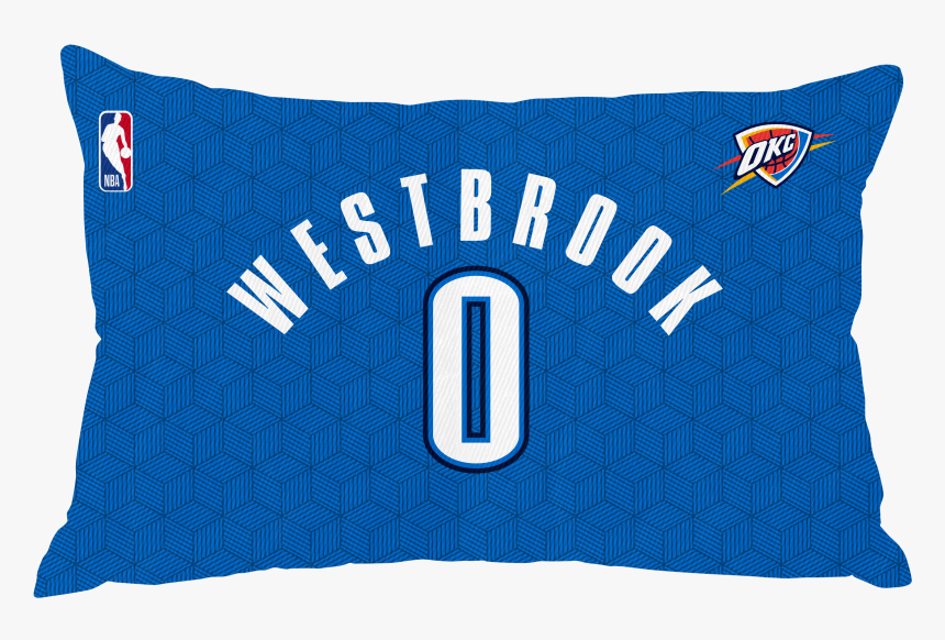 Russell Westbrook Pillow Case Number - Oklahoma City Thunder, HD Png Download, Free Download