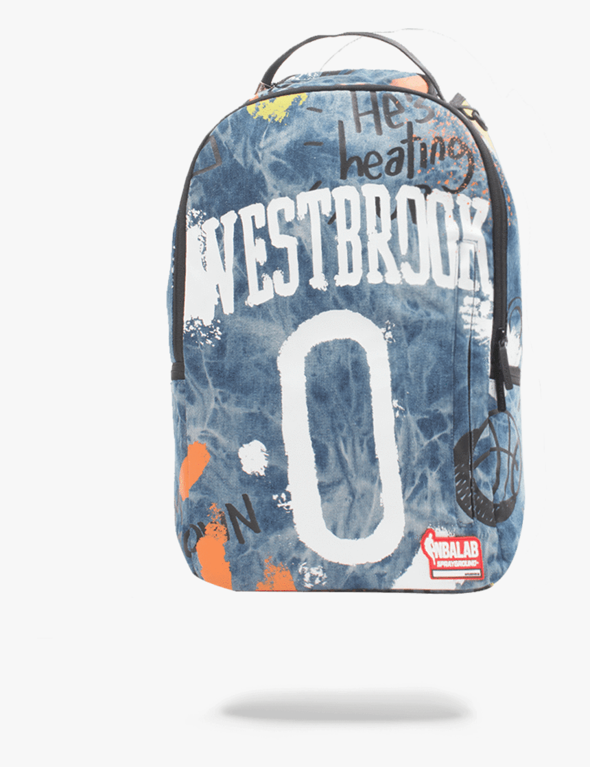 Sprayground Russell Westbrook Backpack, HD Png Download, Free Download