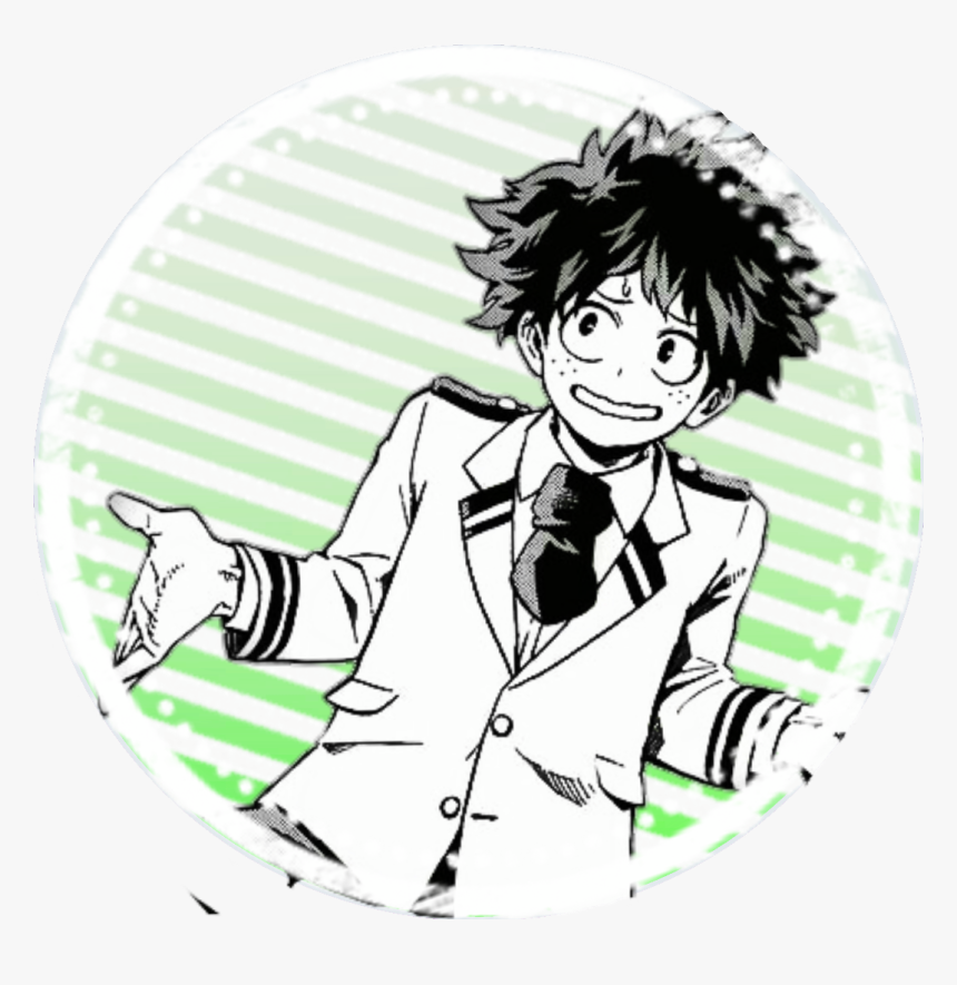 #midoriya #midoriyaizuku #anime #icon #animeicon #deku - Izuku Midoriya Bnha Manga, HD Png Download, Free Download