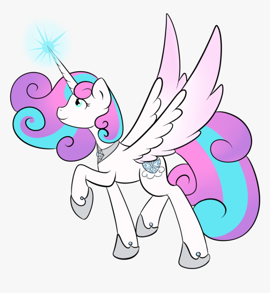 Flurry Heart Adult By Fairiegirl101 - Cartoon, HD Png Download, Free Download