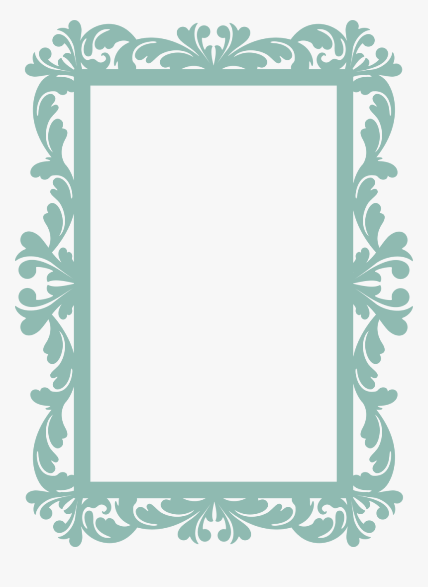 Frame - Decorative Rectangle Frame Svg, HD Png Download, Free Download