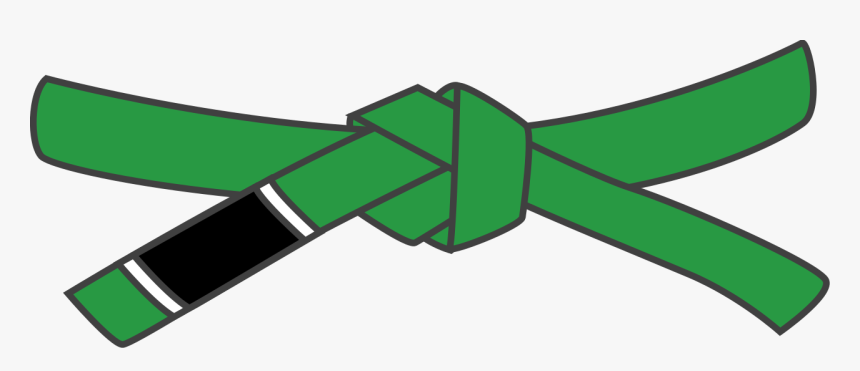 Green Jiu Jitsu Belt, HD Png Download, Free Download