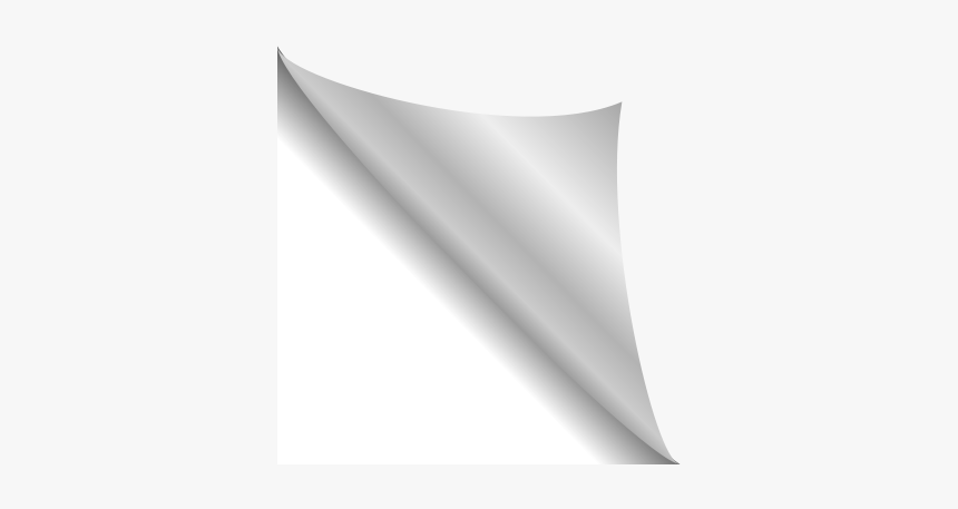 Corner Up - Esquina De Hoja Levantada Png, Transparent Png, Free Download