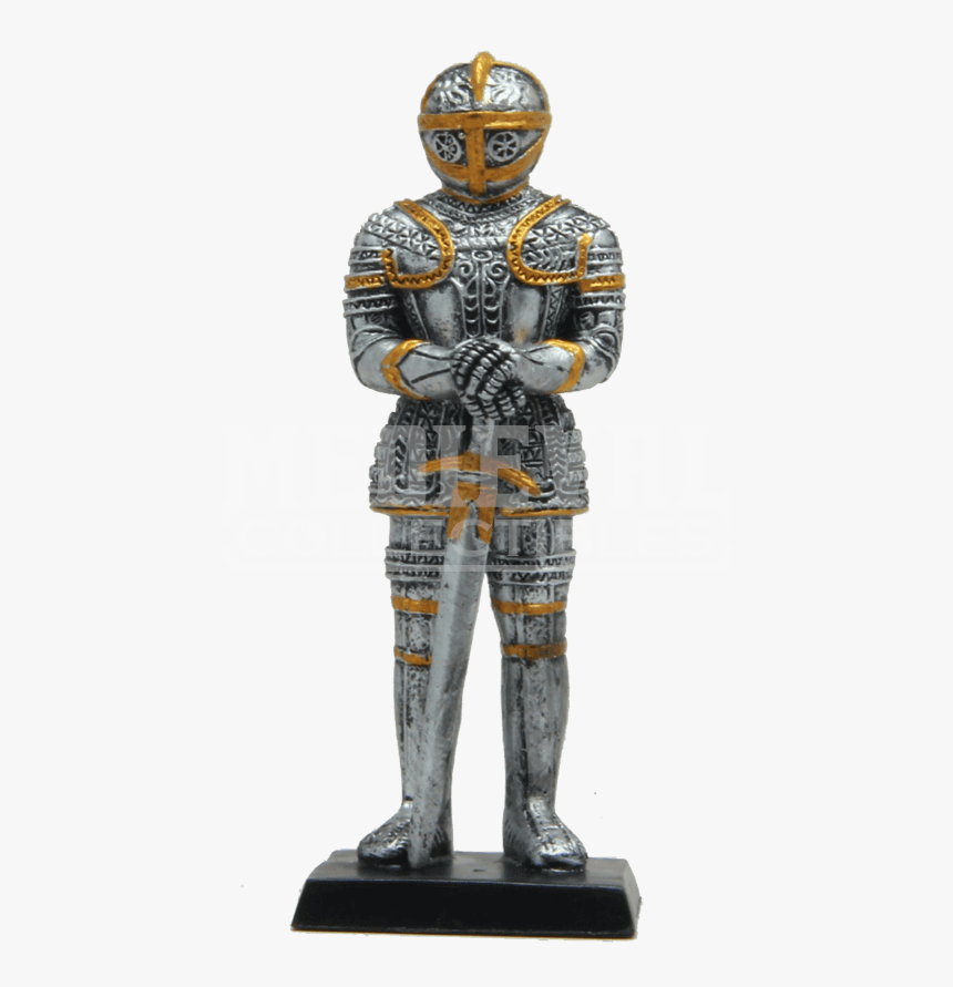 Medieval Knight Resting On Sword Statue - Средневековая Скульптура Пнг, HD Png Download, Free Download