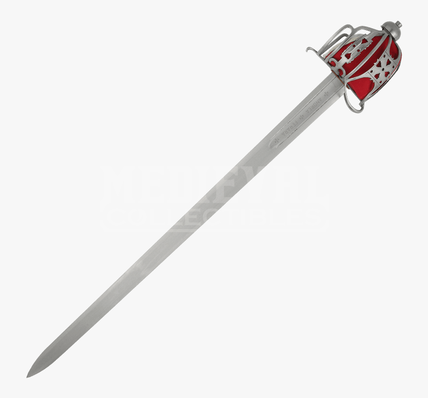 Transparent Broadsword Clipart - Rapier Cup Hilt Swords, HD Png Download, Free Download